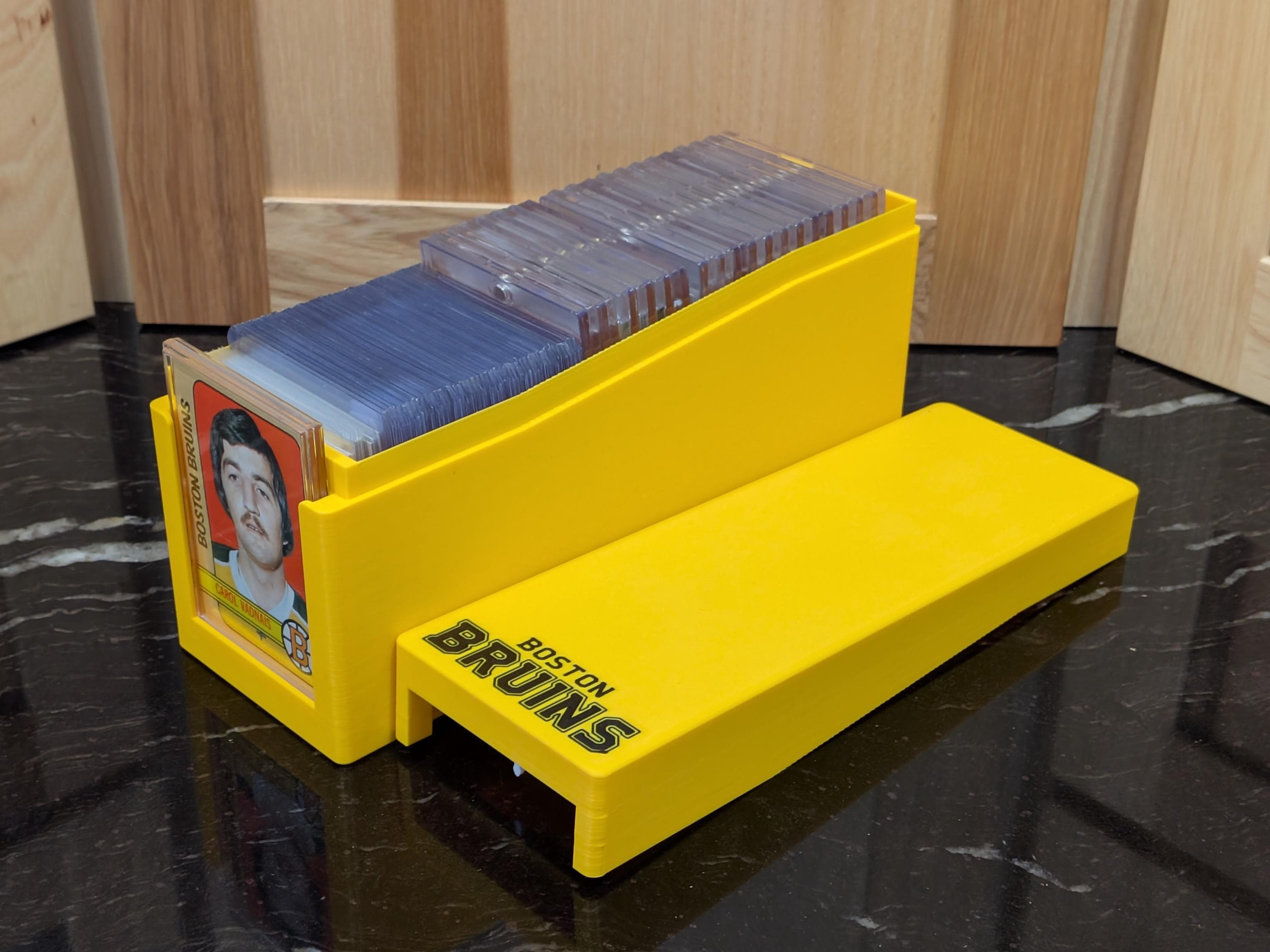 Customizable Sports Card Box | Fits 500+ Cards, Toploaders, OneTouch, Graded Slabs