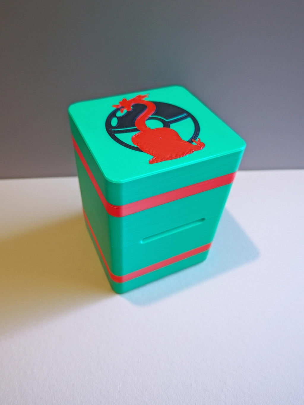 Easy-Open Custom Pokemon TCG EBT Deck Box: Compact, Sturdy Design with Organized Sections