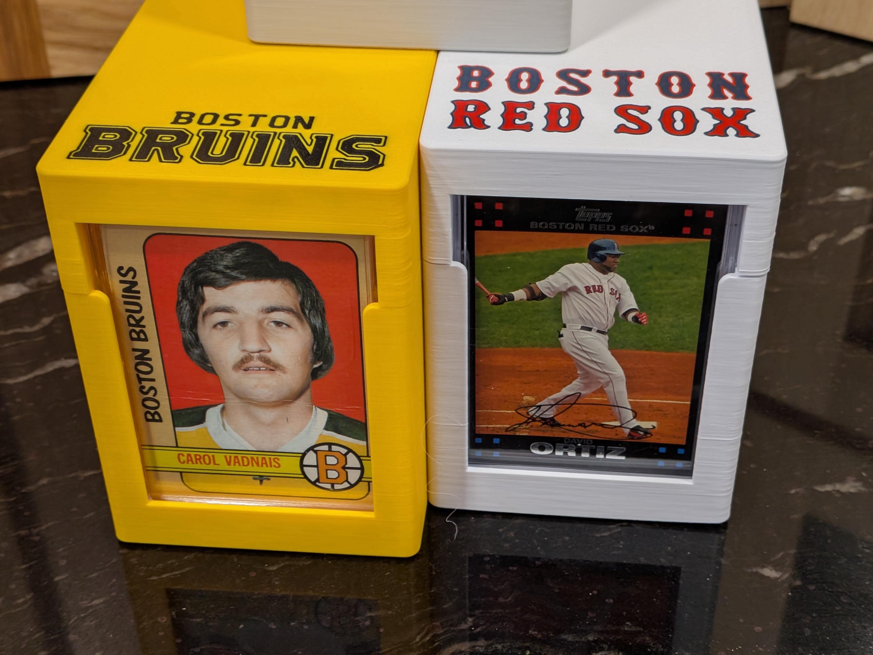 Customizable Sports Card Box | Fits 500+ Cards, Toploaders, OneTouch, Graded Slabs