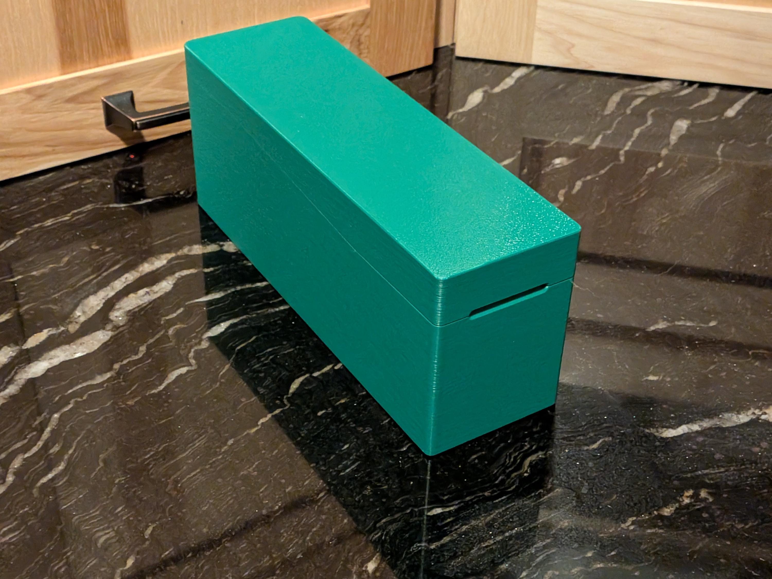 Customizable TCG Bulk Card Storage Box | Holds 650+ Cards, Toploaders, PSA Slabs