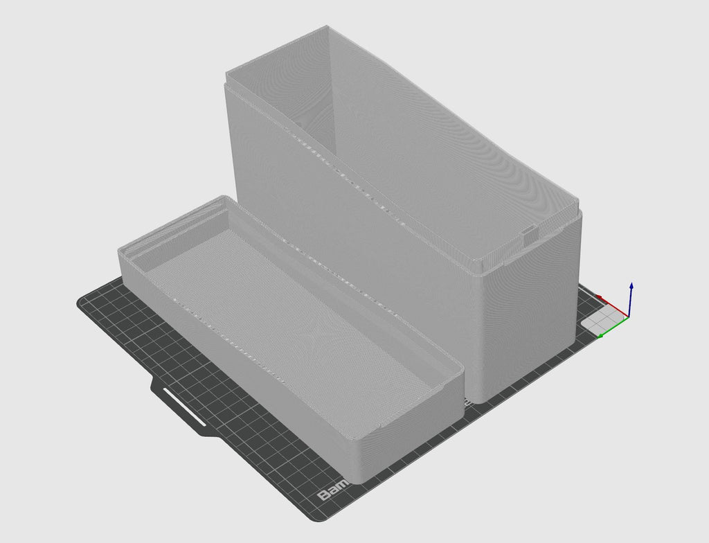 Customizable TCG Bulk Card Storage Box | Holds 650+ Cards, Toploaders, PSA Slabs