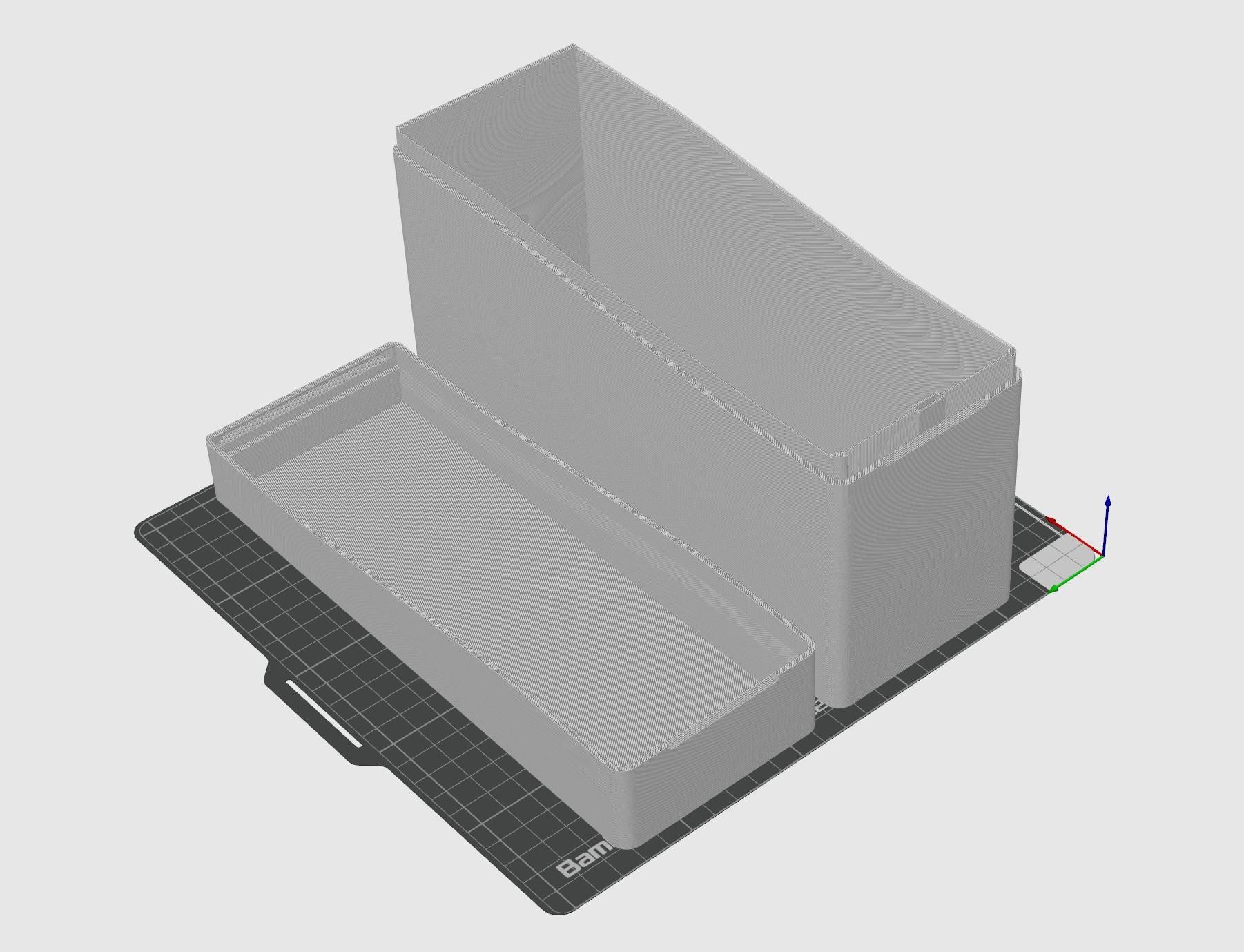 Customizable TCG Bulk Card Storage Box | Holds 650+ Cards, Toploaders, PSA Slabs