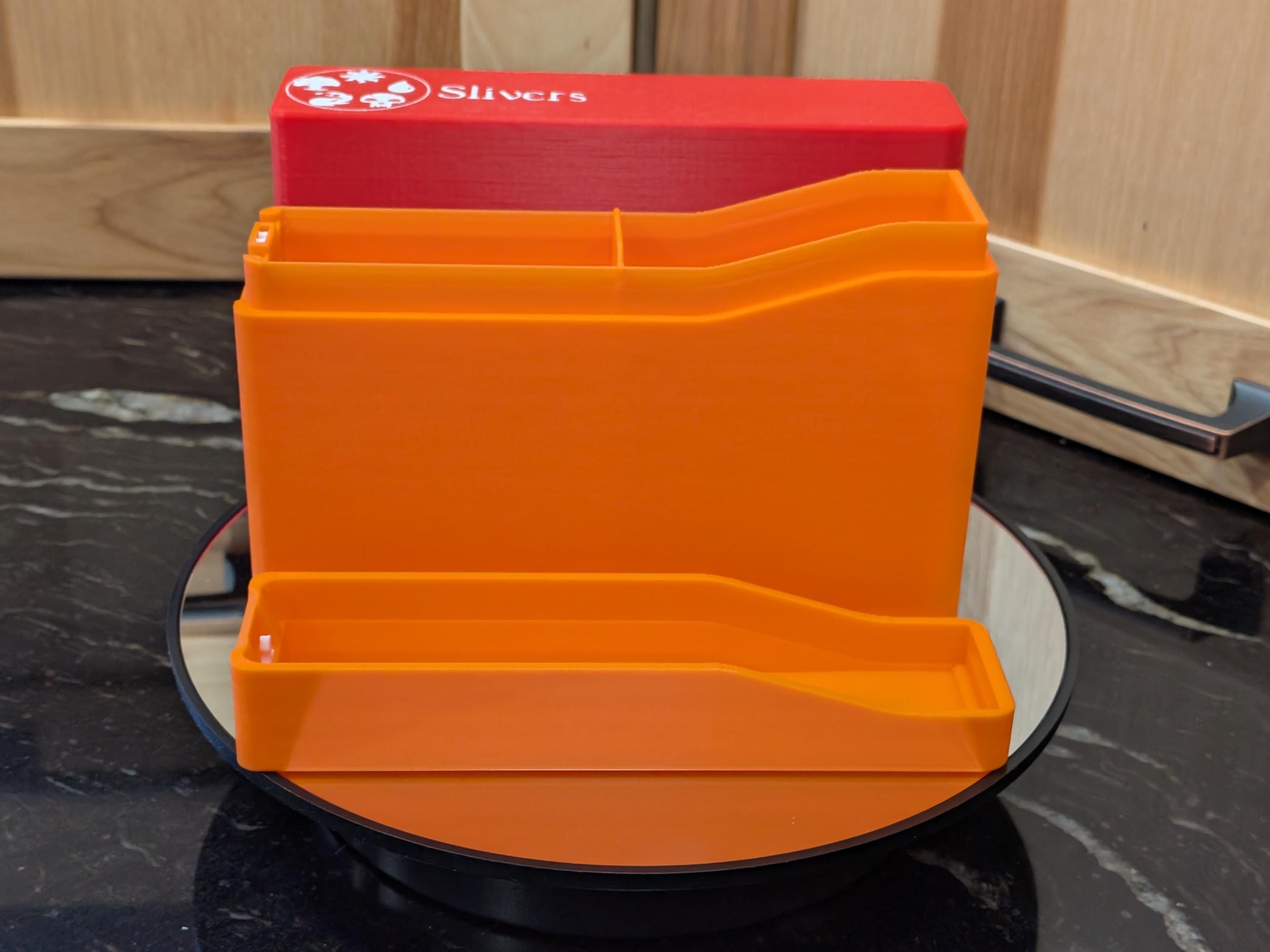 Slim Split-Deck Box | Low-Profile Commander/EDH Storage